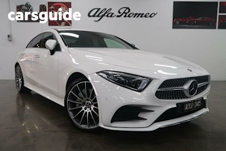White 2018 Mercedes-Benz CLS450 Coupe 4Matic
