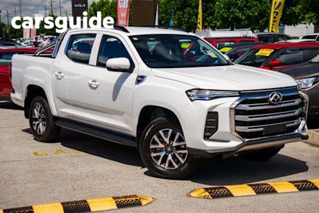 White 2025 LDV T60 Double Cab Utility MAX PRO (4X4)
