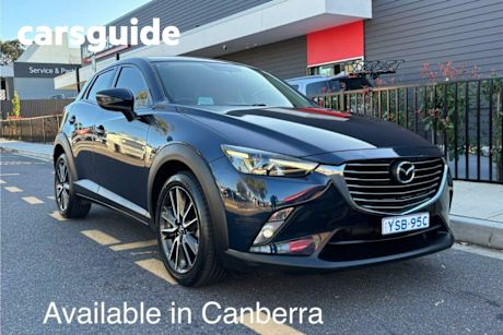 Blue 2015 Mazda CX-3 Wagon S Touring (fwd)