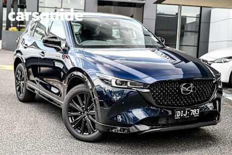 Blue 2024 Mazda CX-5 Wagon G35 GT SP Turbo (awd)