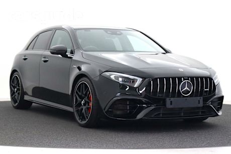 Black 2021 Mercedes-Benz A45 Hatchback S 4Matic+