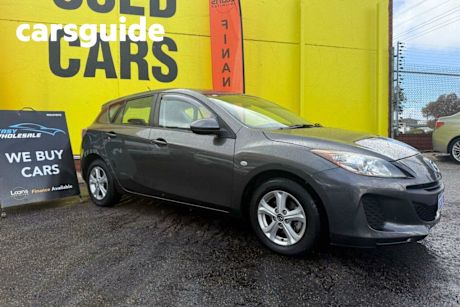 Grey 2012 Mazda Mazda3 Hatch