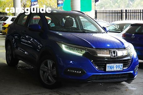 Blue 2019 Honda HR-V Wagon VTI-S