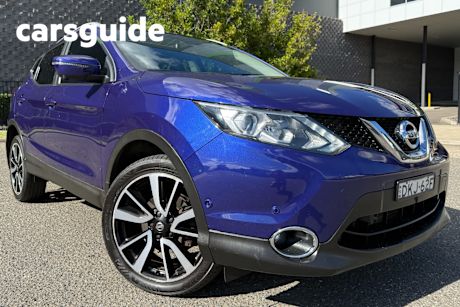Blue 2016 Nissan Qashqai Wagon TI (4X2)