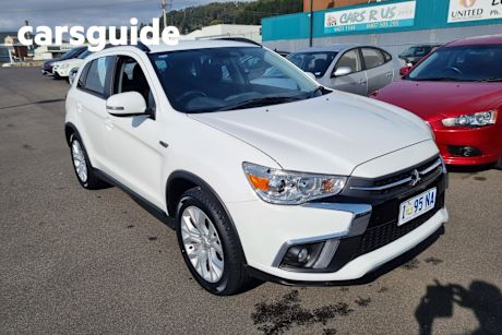 White 2019 Mitsubishi ASX Wagon ES Adas ( 2WD)