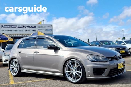 Grey 2014 Volkswagen Golf Hatchback R