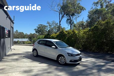 White 2017 Volkswagen Polo Hatchback 66 TSI Trendline