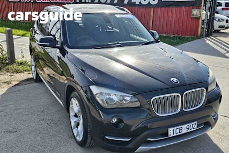 Black 2012 BMW X1 Wagon Sdrive 20I Xline