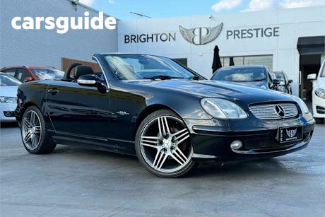 Black 2003 Mercedes-Benz SLK230 Convertible Kompressor Spec.ed.