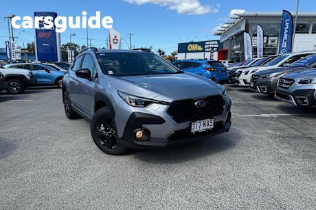 Silver 2024 Subaru Crosstrek Wagon AWD 2.0L