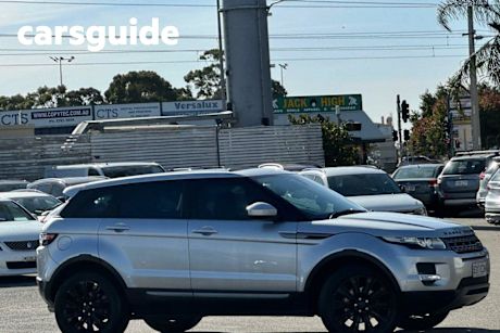 Silver 2015 Land Rover Range Rover Evoque Wagon SD4 Pure