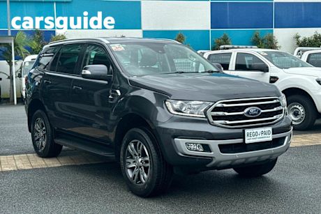 Grey 2019 Ford Everest Wagon Trend (rwd 7 Seat)