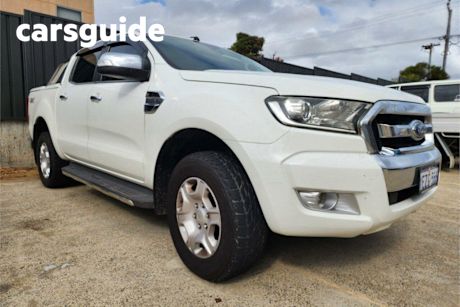 White 2016 Ford Ranger Dual Cab Utility XLT 3.2 (4X4)