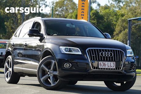 Black 2015 Audi Q5 Wagon 2.0 Tfsi Quattro