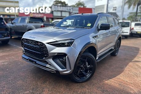 Silver 2024 Isuzu MU-X Wagon X-Terrain (4X4)