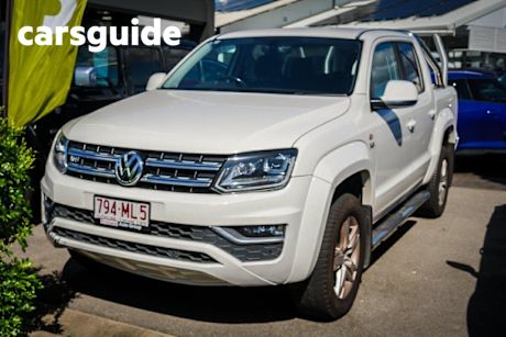 White 2020 Volkswagen Amarok Dual Cab Utility TDI550 Highline 4Motion (4X4)