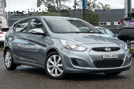 Grey 2019 Hyundai Accent Hatchback Sport