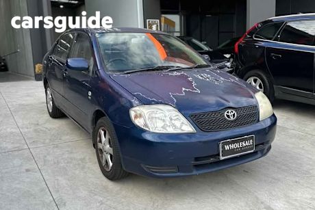 2004 Toyota Corolla Sedan Ascent