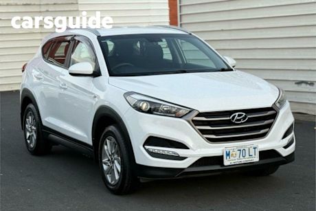 White 2016 Hyundai Tucson Wagon Active (fwd)