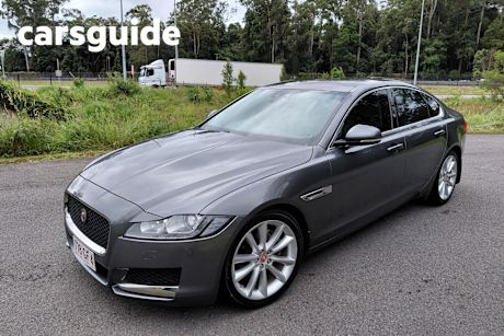 Grey 2016 Jaguar XF Sedan 20D Prestige