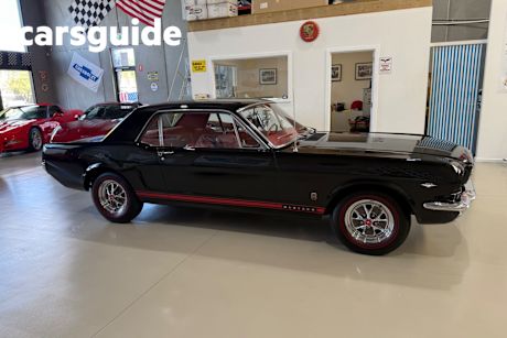 Black 1965 Ford Mustang Coupe -