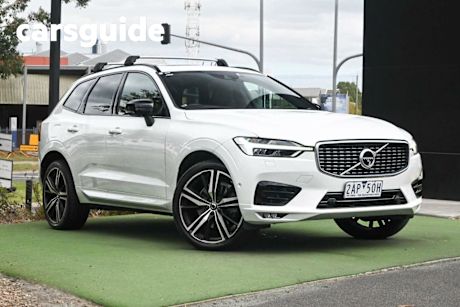 White 2019 Volvo XC60 Wagon D5 R-Design (awd)