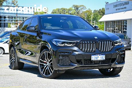 Black 2022 BMW X6 Coupe Xdrive40I M Sport