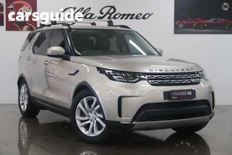 Silver 2017 Land Rover Discovery Wagon TD4 HSE