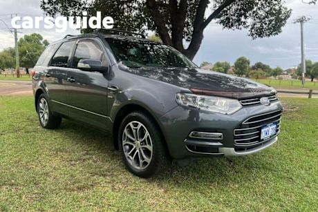 Grey 2012 Ford Territory Wagon TITANIUM (4x4) SZ