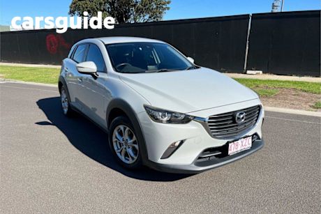 White 2018 Mazda CX-3 Wagon Maxx (fwd)