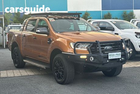 Gold 2021 Ford Ranger Double Cab Pick Up Wildtrak 2.0 (4X4)