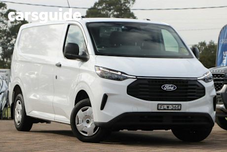 White 2023 Ford Transit Custom Van 320L (lwb)
