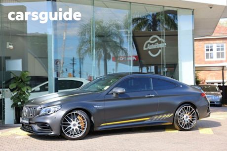 Grey 2023 Mercedes-Benz C63 Coupe S