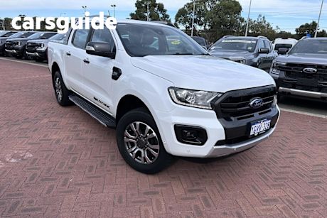 White 2018 Ford Ranger Double Cab Pick Up Wildtrak 3.2 (4X4)