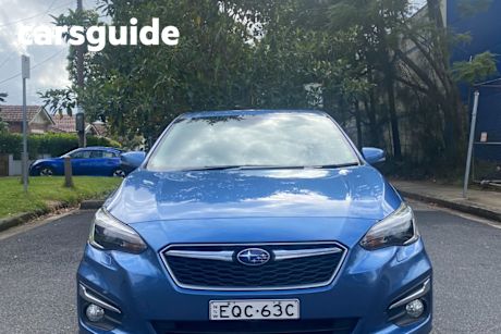 Blue 2017 Subaru Impreza Hatchback 2.0I-S (awd)