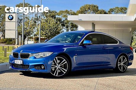 Blue 2017 BMW 440I Coupe 40I