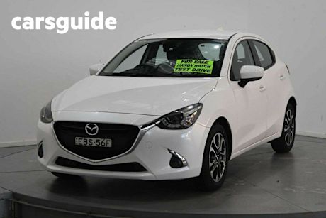 White 2019 Mazda Mazda2 Hatch