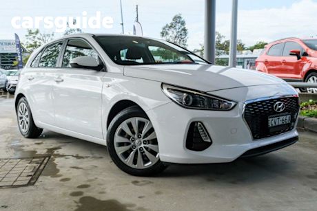White 2018 Hyundai I30 Hatchback GO