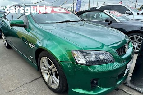 Green 2009 Holden Commodore Sedan SV6