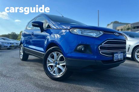 Blue 2015 Ford Ecosport Wagon Trend