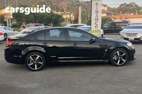 Black 2016 Holden Commodore Sedan SV6 Black Pack