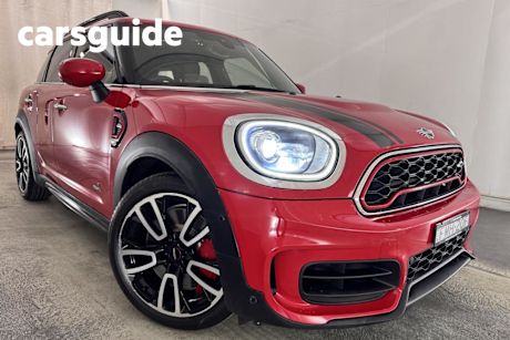 Red 2019 Mini Countryman Wagon John Cooper Works Steptronic ALL4