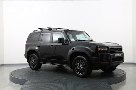 Black 2024 Toyota Landcruiser Prado Wagon GXL