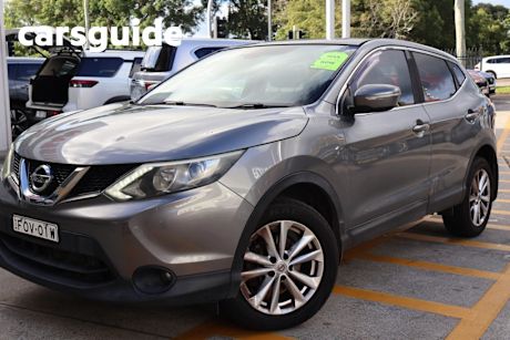 Grey 2014 Nissan Qashqai Wagon TS