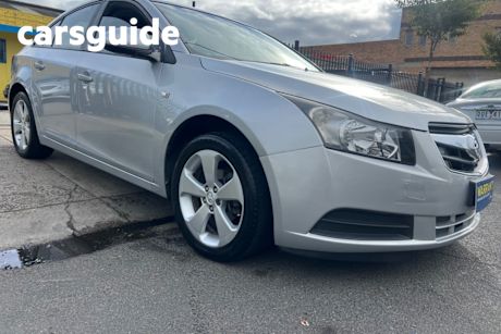Silver 2009 Holden Cruze Sedan CD
