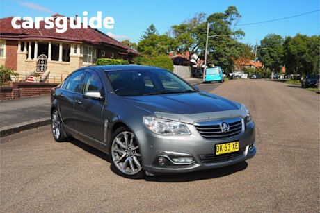 Grey 2015 Holden Calais Sedan V