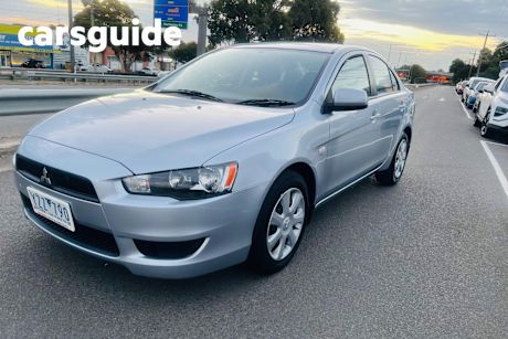 Silver 2012 Mitsubishi Lancer Sedan ES