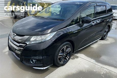 Black 2016 Honda Odyssey Wagon Hybrid