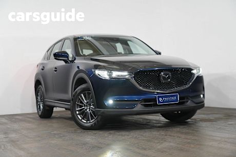 Blue 2020 Mazda CX-5 Wagon Maxx Sport (4X2)