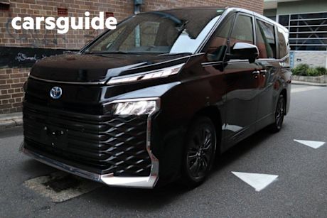 Black 2023 Toyota Voxy Wagon